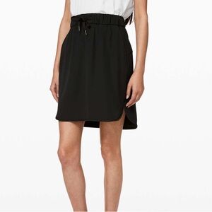 lululemon athletica Black Midi Skirt
